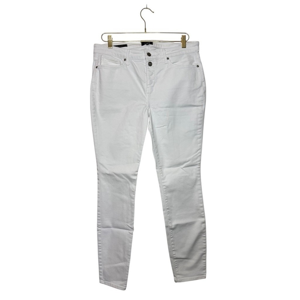 NYDJ Ami Skinny Jeans‎ White Lift Tuck Technology Women's Size 10